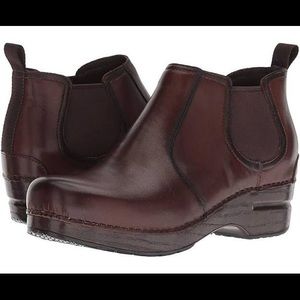 Dansko Frankie Clog Ankle Booties